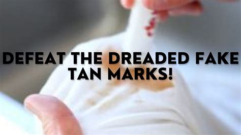 how to stop fake tan rubbing onto white clothes|how to remove tan from clothes.